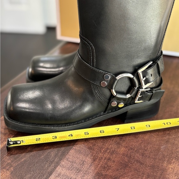 MICHAEL MICHAEL KORS Crosby Leather Moto Boot - Picture 14 of 15